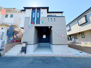 外観 : 心踊る日常と守られている安心感　どのライフステージでも快適に暮らすことができる住空間です　 | 川越市霞ヶ関北3丁目5期の家(川越市&nbsp;新築一戸建て)