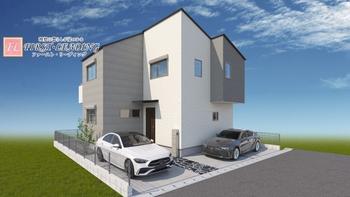 外観 : 窓から取りこまれた柔らかな光が交錯する住宅　この場所で紡がれる未来はきっとステキなものに | 志木市柏町の家(志木市&nbsp;新築一戸建て)