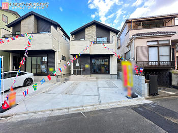 外観 : 窓から取りこまれた柔らかな光が交錯する住宅　この場所で紡がれる未来はきっとステキなものに | 川越市霞ヶ関北23期の家(川越市&nbsp;新築一戸建て)