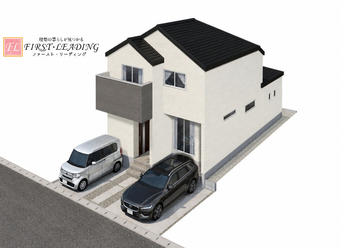 外観 : 窓から取りこまれた柔らかな光が交錯する住宅　この場所で紡がれる未来はきっとステキなものに | ふじみ野市仲2丁目第1期　全5邸　2号棟(ふじみ野市&nbsp;新築一戸建て)