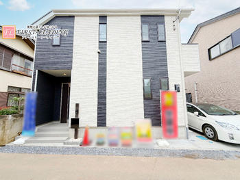 外観 : 窓から取りこまれた柔らかな光が交錯する住宅　この場所で紡がれる未来はきっとステキなものに | 川越市安比奈新田1番1の家　全7棟　G号棟(川越市&nbsp;新築一戸建て)